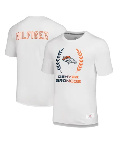 TOMMY HILFIGER MEN'S WHITE DENVER BRONCOS MILES T-SHIRT