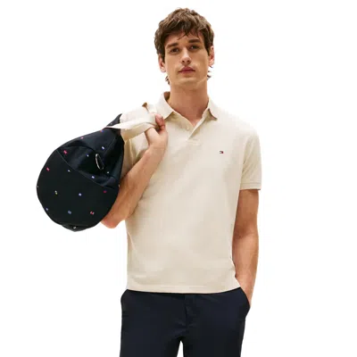 TOMMY HILFIGER POLO MAN TOMMY HILFIGER MW0MW17770 RBT REG POLO ACG NEWSPRINT