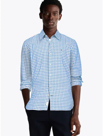 TOMMY HILFIGER REGULAR FIT GINGHAM OXFORD SHIRT