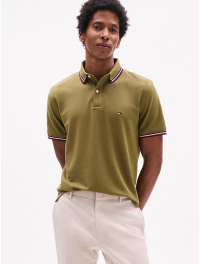 TOMMY HILFIGER REGULAR FIT TOMMY WICKING POLO