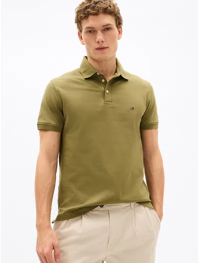 TOMMY HILFIGER SLIM FIT STRETCH PIQUE POLO