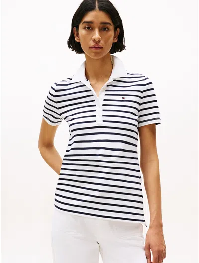 TOMMY HILFIGER SLIM FIT STRIPE STRETCH