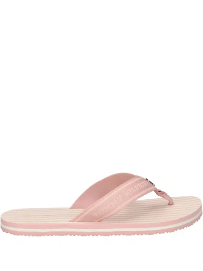 TOMMY HILFIGER STRIPED FLIP-FLOPS