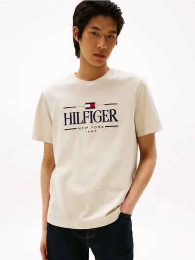 TOMMY HILFIGER T-SHIRT MAN TOMMY HILFIGER MW0MW39585 ICON ACG NEWSPINT