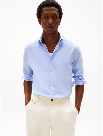 TOMMY HILFIGER THFLEX SLIM FIT CHECK DRESS SHIRT