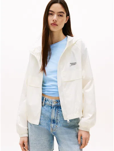 TOMMY HILFIGER TOMMY JEANS JACQUARD LOGO WINDBREAKER