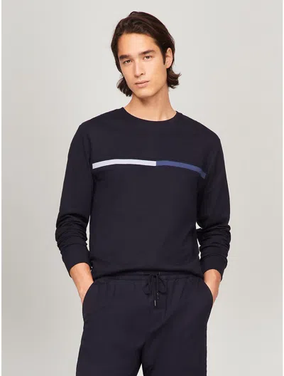 TOMMY HILFIGER TONAL FLAG LOGO LONG
