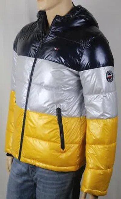 TOMMY HILFIGER TOMMY HILFIGER ULTRA LOFT MIT KAPUZE SKI PUFFER JACKE WIND WASSERFEST ETIKETT