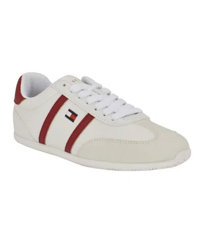 TOMMY HILFIGER WOMEN'S ERYANNE SIGNATURE LOGO LACE-UP SNEAKERS
