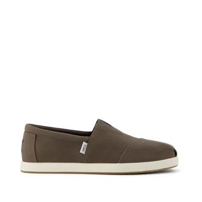 TOMS SHOES ALP FWD OLIVE RCYCLED COTTON CANVAS