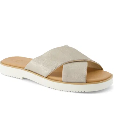 TOMS WOMEN'S MAE CROSSOVER OPEN TOE SANDALS
