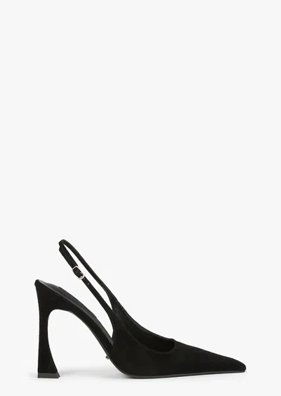 TONY BIANCO SASSY BLACK SUEDE