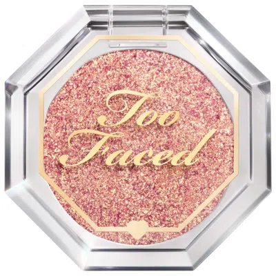 TOO FACED DISCO CRUSH HIGH SHINE GLITTER EYE + FACE SPARKLE MYSTIC PINK 0.05 OZ / 1.42 G