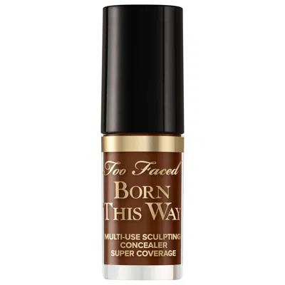 TOO FACED MINI BORN THIS WAY SUPER COVERAGE MULTI-USE CONCEALER COCOA 0.06 OZ / 1.77 ML