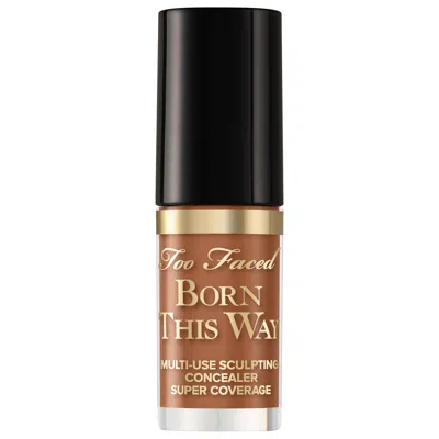 TOO FACED MINI BORN THIS WAY SUPER COVERAGE MULTI-USE CONCEALER MAPLE 0.06 OZ / 1.77 ML