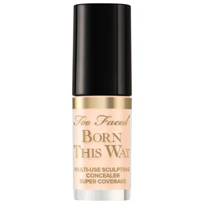 TOO FACED MINI BORN THIS WAY SUPER COVERAGE MULTI-USE CONCEALER MARSHMALLOW 0.06 OZ / 1.77 ML