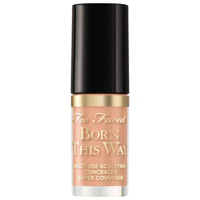 TOO FACED MINI BORN THIS WAY SUPER COVERAGE MULTI-USE CONCEALER TAFFY 0.06 OZ / 1.77 ML