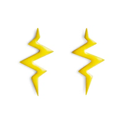 TOOLALLY WOMEN'S YELLOW / ORANGE MINI BEATS - YELLOW ENAMEL