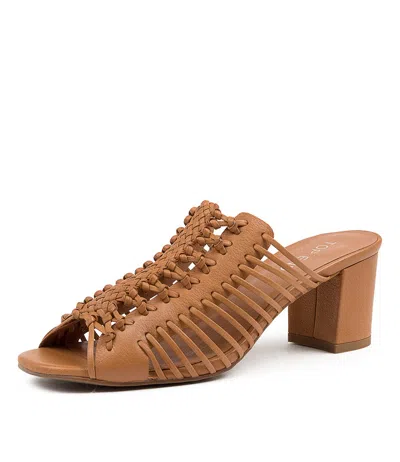 TOP END TOP END GNETTA WHITE LEATHER WOMENS SHOES DRESS SANDALS HEELED