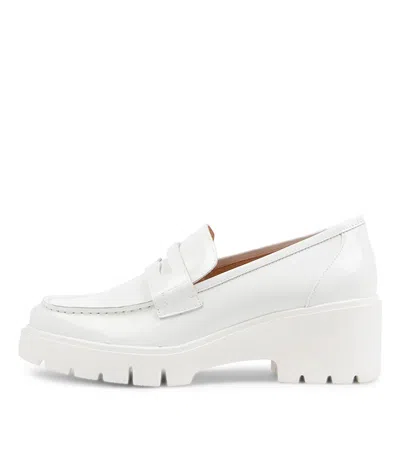 TOP END TOP END XAINAY BLACK PATENT LEATHER HEELS WOMENS SHOES CASUAL SHOES HEELED