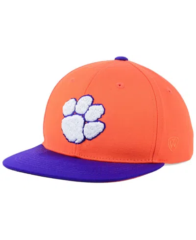 TOP OF THE WORLD BOYS' CLEMSON TIGERS MAVERICK SNAPBACK CAP