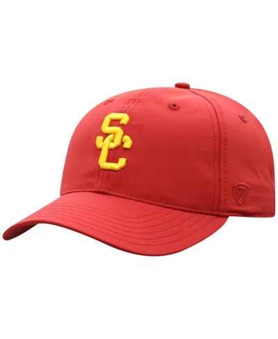 TOP OF THE WORLD MEN'S CARDINAL USC TROJANS VICTORY TRAINER ADJUSTABLE HAT