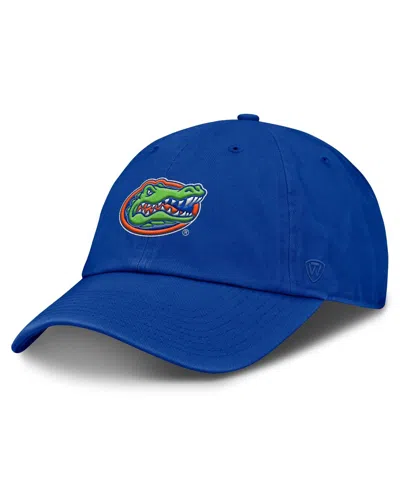 TOP OF THE WORLD MEN'S ROYAL FLORIDA GATORS STAPLE ADJUSTABLE HAT