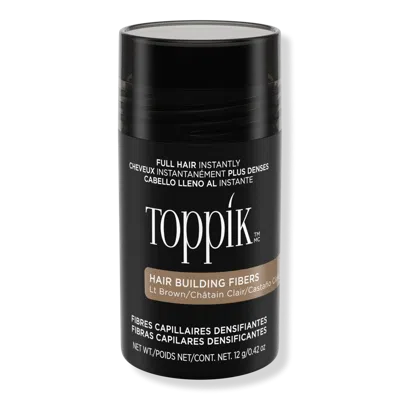 TOPPIK HAIR BUILDING FIBERS - LIGHT BROWN - 0.42 OZ