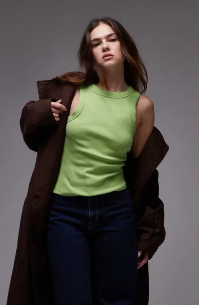 TOPSHOP TOPSHOP RIB RACERBACK TANK