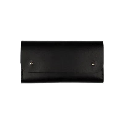 TORE ATELIER BLACK LARGE WOMEN’S LEATHER WALLET