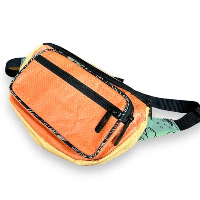 TORRAIN RECYCLED BAGS WOMEN'S ORANGE SUNSHINE TANGERINE MOON BAG
