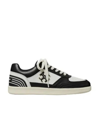 TORY BURCH TORY BURCH CLOVER COURT TOW-TONED SNEAKERS