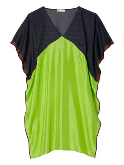 TORY BURCH COLOURBLOCK MIDI DRESS