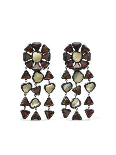 TORY BURCH CURIOSITY CHANDELIER EARRINGS