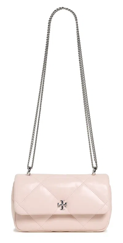 TORY BURCH KIRA DIAMOND QUILT MINI BAG SOFT PINK