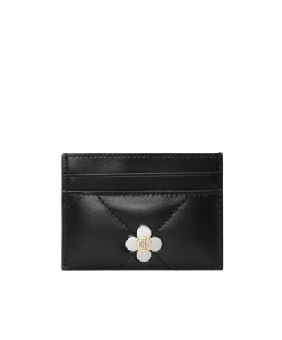 TORY BURCH KIRA QUILTED CLOVER CARD HOLDER