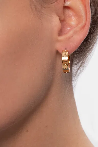 TORY BURCH TORY BURCH LOGO-EMBOSSED EARRINGS