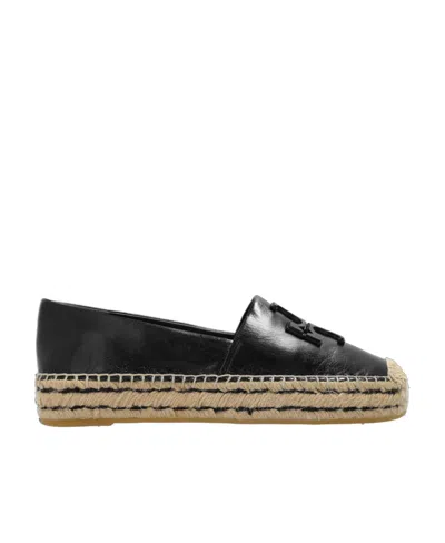 TORY BURCH TORY BURCH INES LOGO PATCH PLATFORM ESPADRILLES