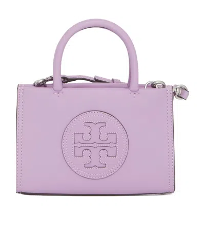 TORY BURCH TORY BURCH ELLA LOGO PATCH MINI TOTE BAG