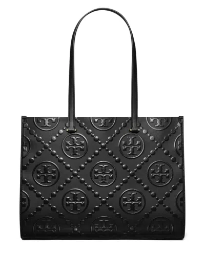 TORY BURCH MONOGRAM-PATTERN TOTE BAG