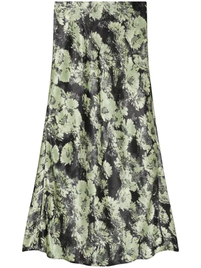 TORY BURCH PRINTED MAXI SKIRT