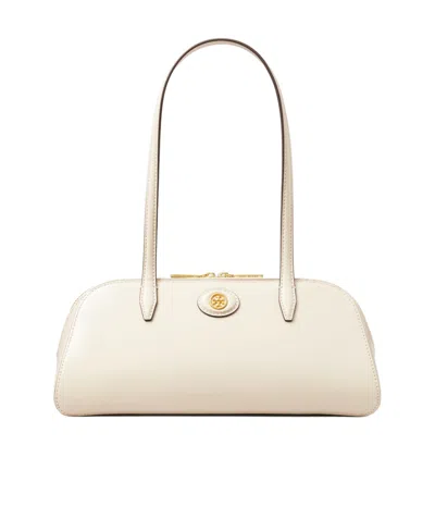 TORY BURCH ROBINSON LEATHER SHOULDER BAG