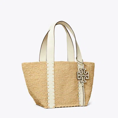 TORY BURCH SMALL STRAW TOTE