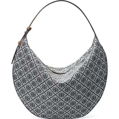 TORY BURCH TORY BURCH T MONOGRAM JACQUARD BALLOON BAG