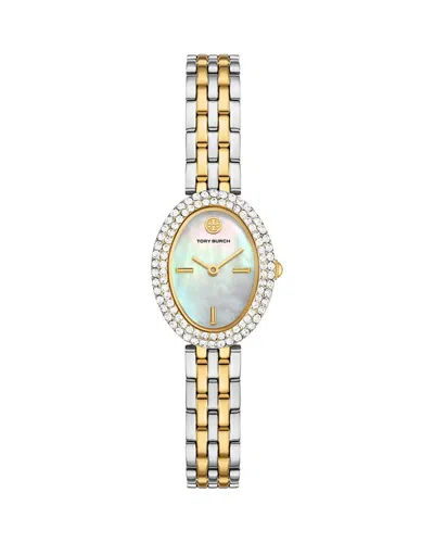 TORY BURCH THE OVAL WATCH, 22MM X 28MM