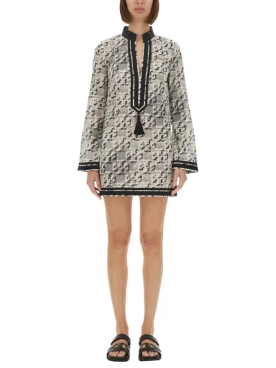 TORY BURCH TUNIC WITH PRINT