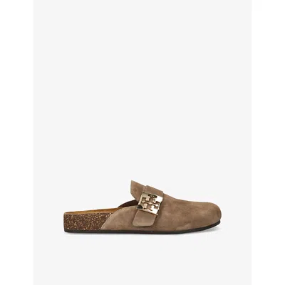 TORY BURCH WOMENS TORY BURCH MELLOW SUEDE MULES