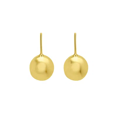 TORY LONG WOMEN'S THE GOLD ORB EARRINGS