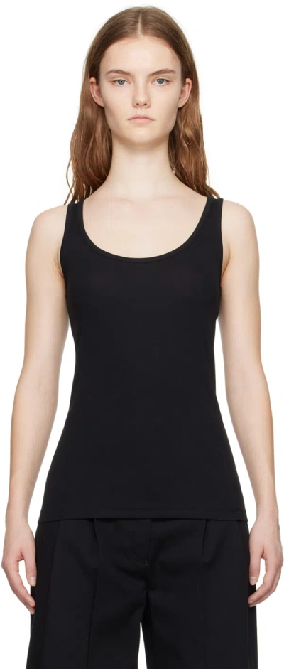TOTÊME BLACK CLASSIC TANK TOP