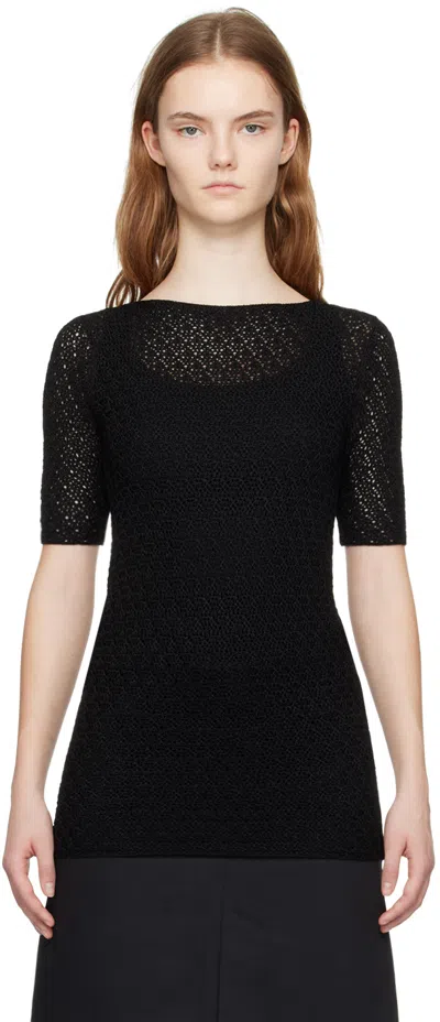 TOTÊME BLACK SLIM T-SHIRT